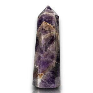 Amethyst Crystal Tower 3.5" Polished Point For Healing & Decor